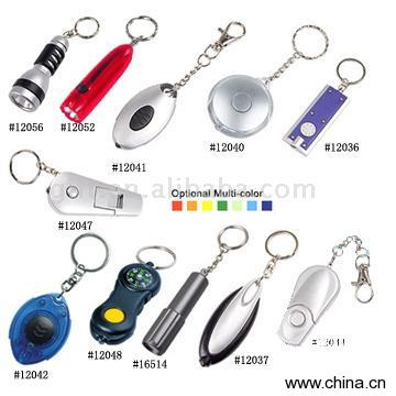 LED Light-Up Key Chains