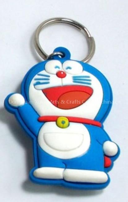 Soft Rubber cartoon keychain