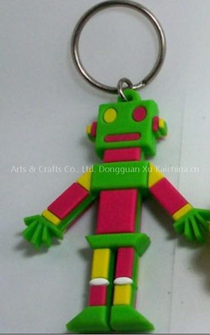 PVC Silicone Keychain