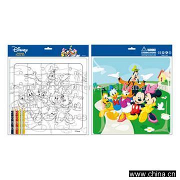 Coloring Puzzle Set