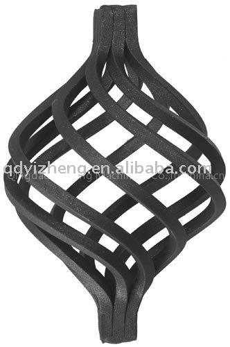 wrought iron baskets