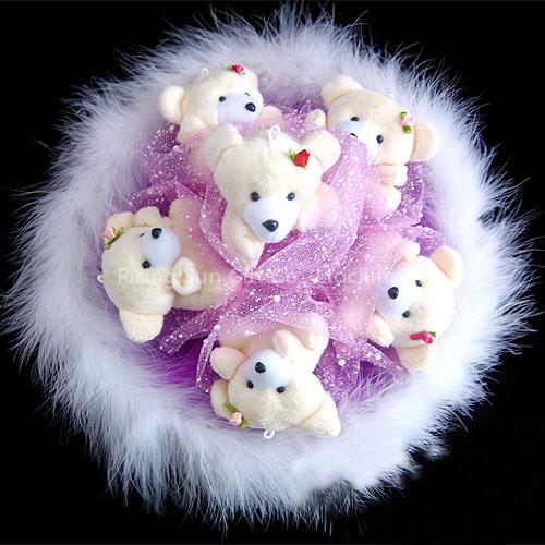 cartoon plush bouquet G17-35