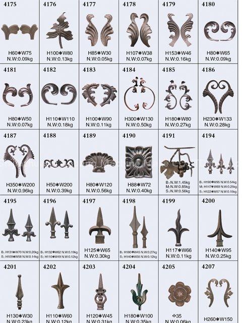 The Wrought Iron Components