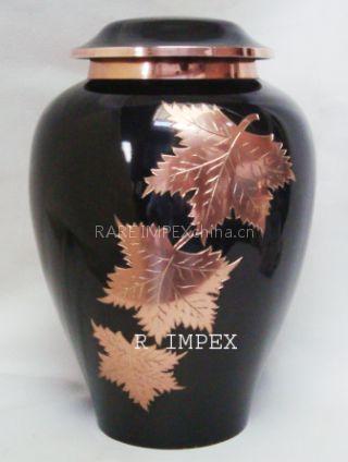 cremation urn brass