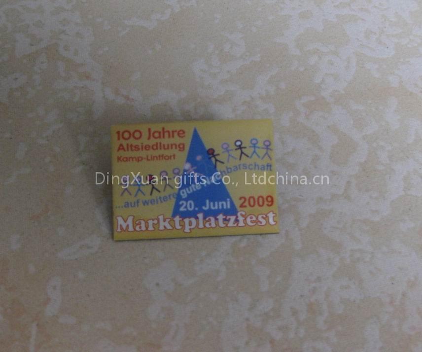 Offset printing pin