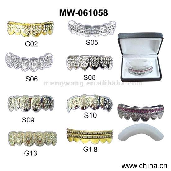 Tooth With Rhinestone