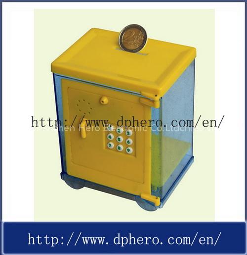Colourful Plastic Money Box (HR-307)