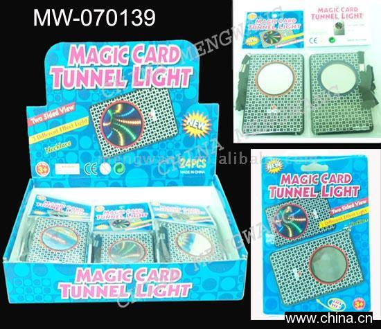 Magic Card Tunnel Light Card
