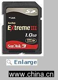 Sandisk Extreme III Secure Digital memory Card