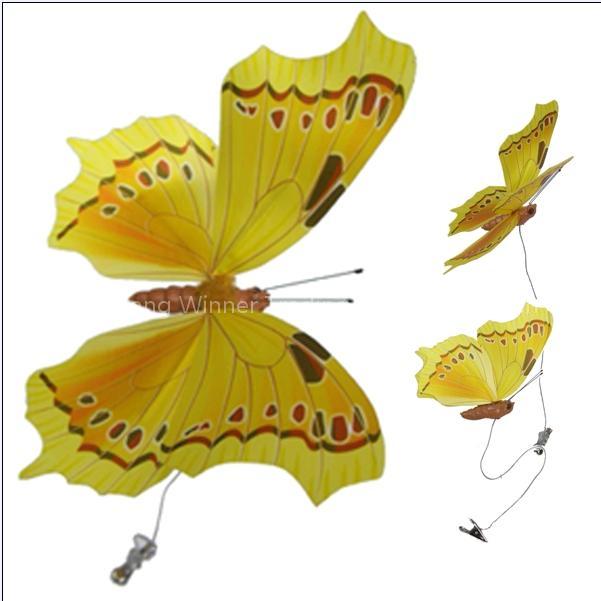 Butterfly with Clip and Wire