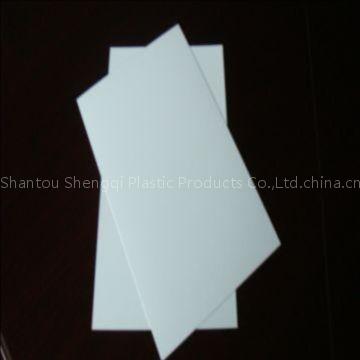 Self-adhesive Album Pages, White,Made of PET and Environmental Protection