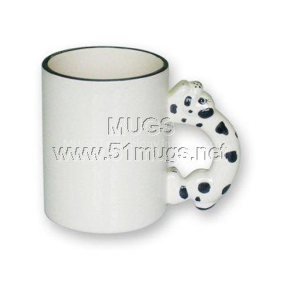 sublimation mugs DIY cups coating animal mug