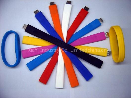 Silicone Wristband USB Flash Driver