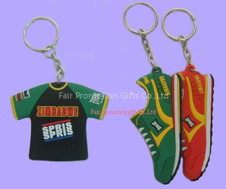 PVC keychain
