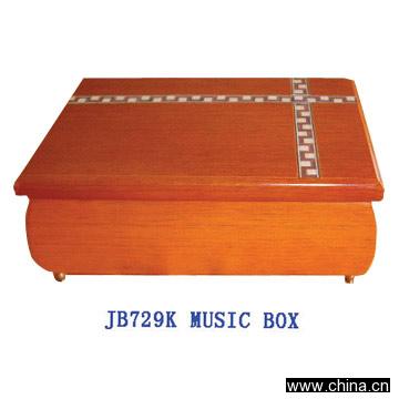 Wooden Music Jewelry Box