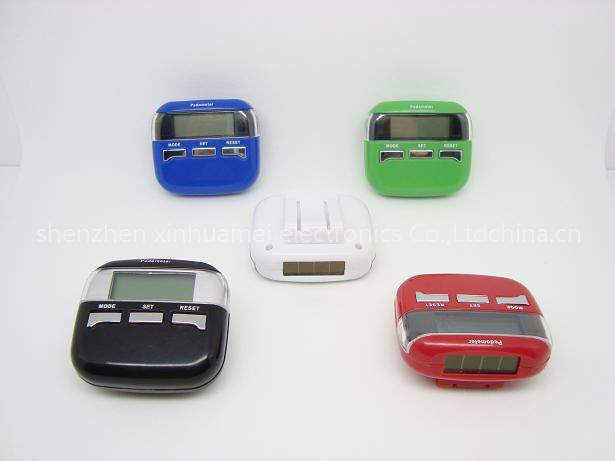solar pedometer