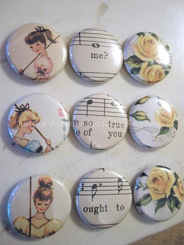 38mm Round Button Badges