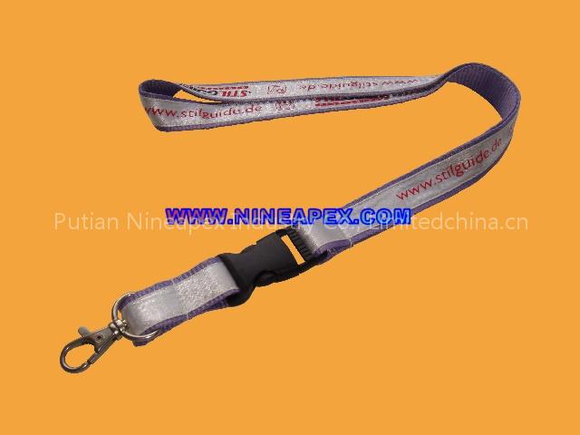 Woven lanyard