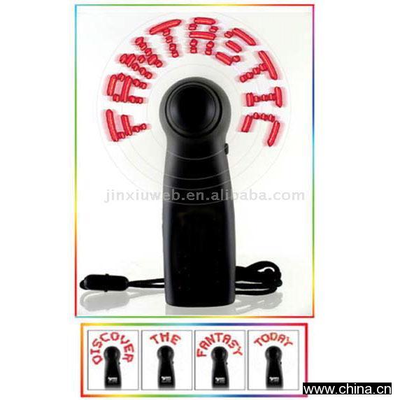 LED Mini Flashing Fan