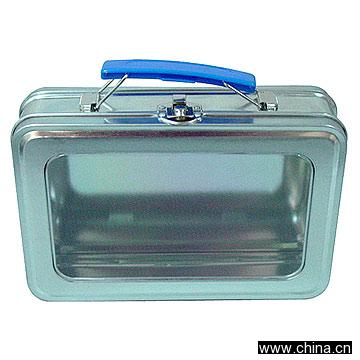 Tin Box with Handle