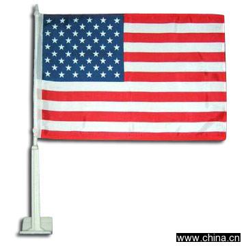 USA Car Flag