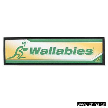 Rubber Backing Bar Runner (WD-001)