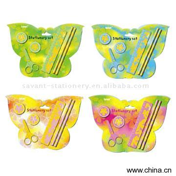 Stationery Sets (Butterfly Shaped)