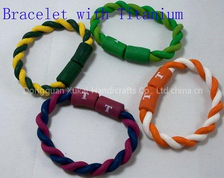 Titanium bracelets