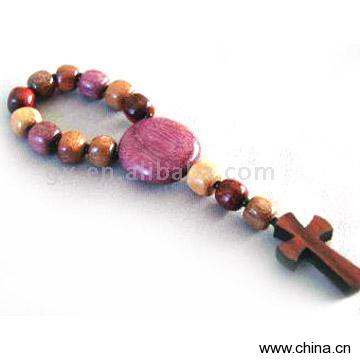 Wooden Rosary Ring