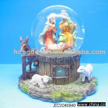 Nativity Snow Globe