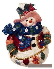 Resin Snowman