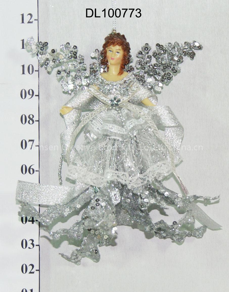 Poly Resin Angel Hanging Ornament