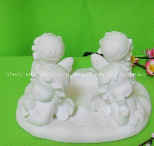 Polyresin Candle Holder