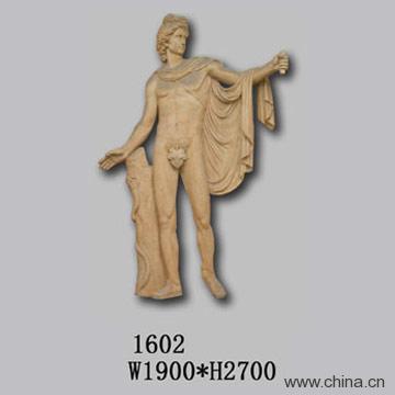 Gritstone European Style Human Rilievo