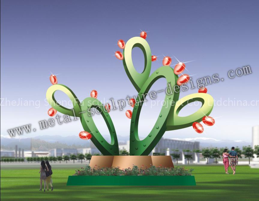 Landscaping artwork