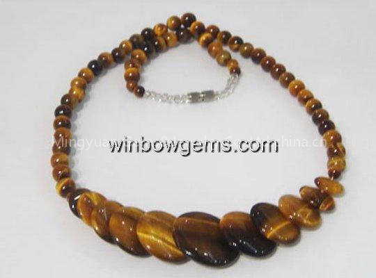 tiger eye necklace