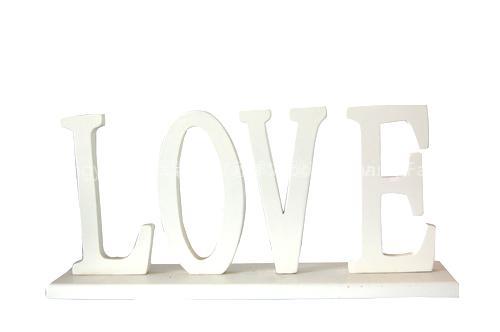 Wooden Standing Ornament