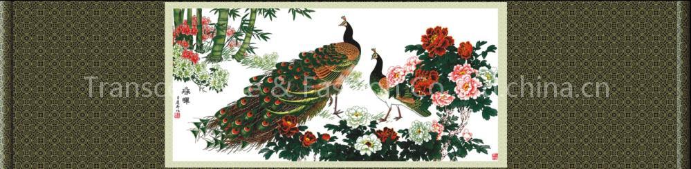Silk Crafts, Silk Poster, Painting