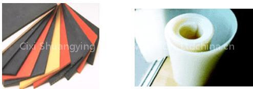 Silicone rubber sheet