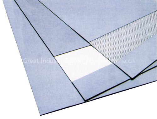 Reinforced expanded graphite sheet
