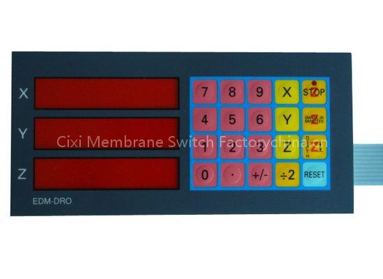 metal dome membrane keypad