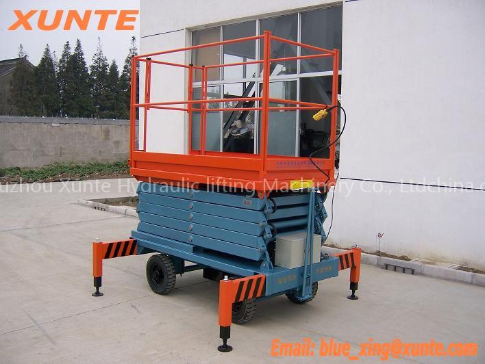 scissors aerial working platform
