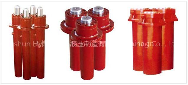 Plunger Cylinder with Wood Press