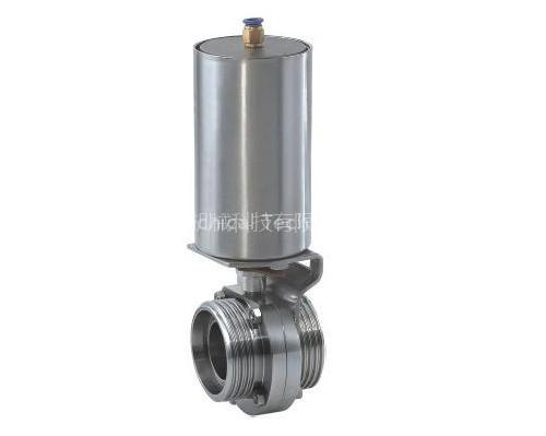 DIN Pneumatic Screw-type Double-sided Disc Valve
