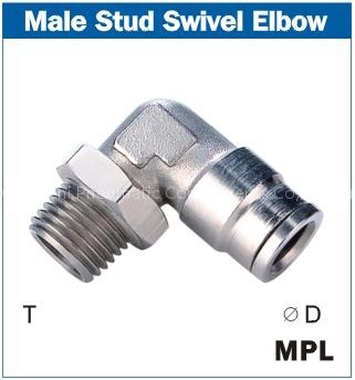 stainless steel pneumatic fitting