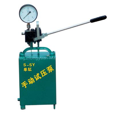 manual test pump