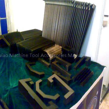 bellow cover for the machine guide