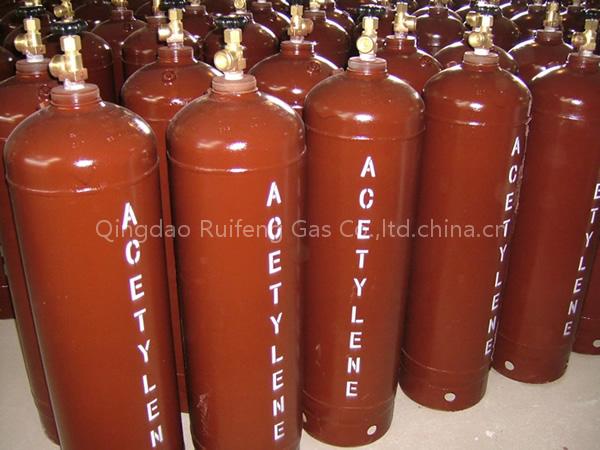 Acetylene gas cylinder