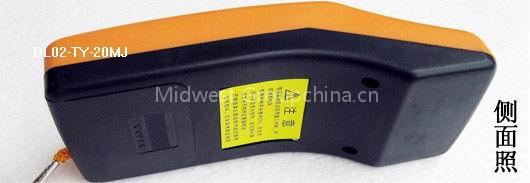 Hand-held food metal detector