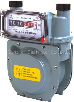 SZ-G Series Diaphragm household Gas Meter